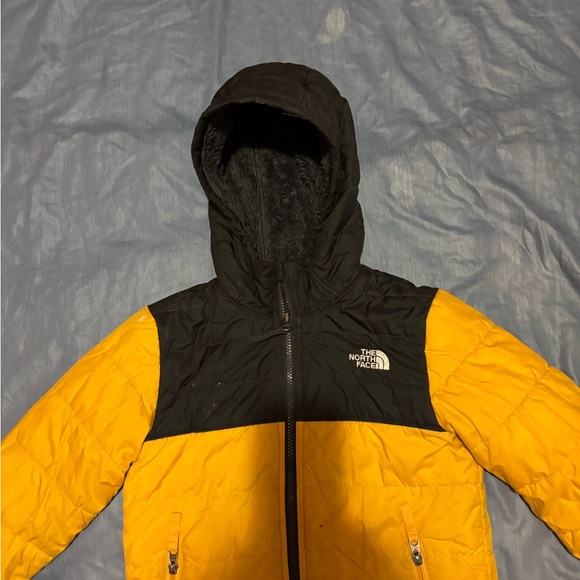 The north face puffer combo coat size boys small 7/8 - Picture 5 of 5